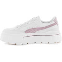 Sneakers PUMA Dama - Sneakers PUMA Mayze Stack Premium Whisper White Lilac White Femei (BM 12641330) - B-mall.ro