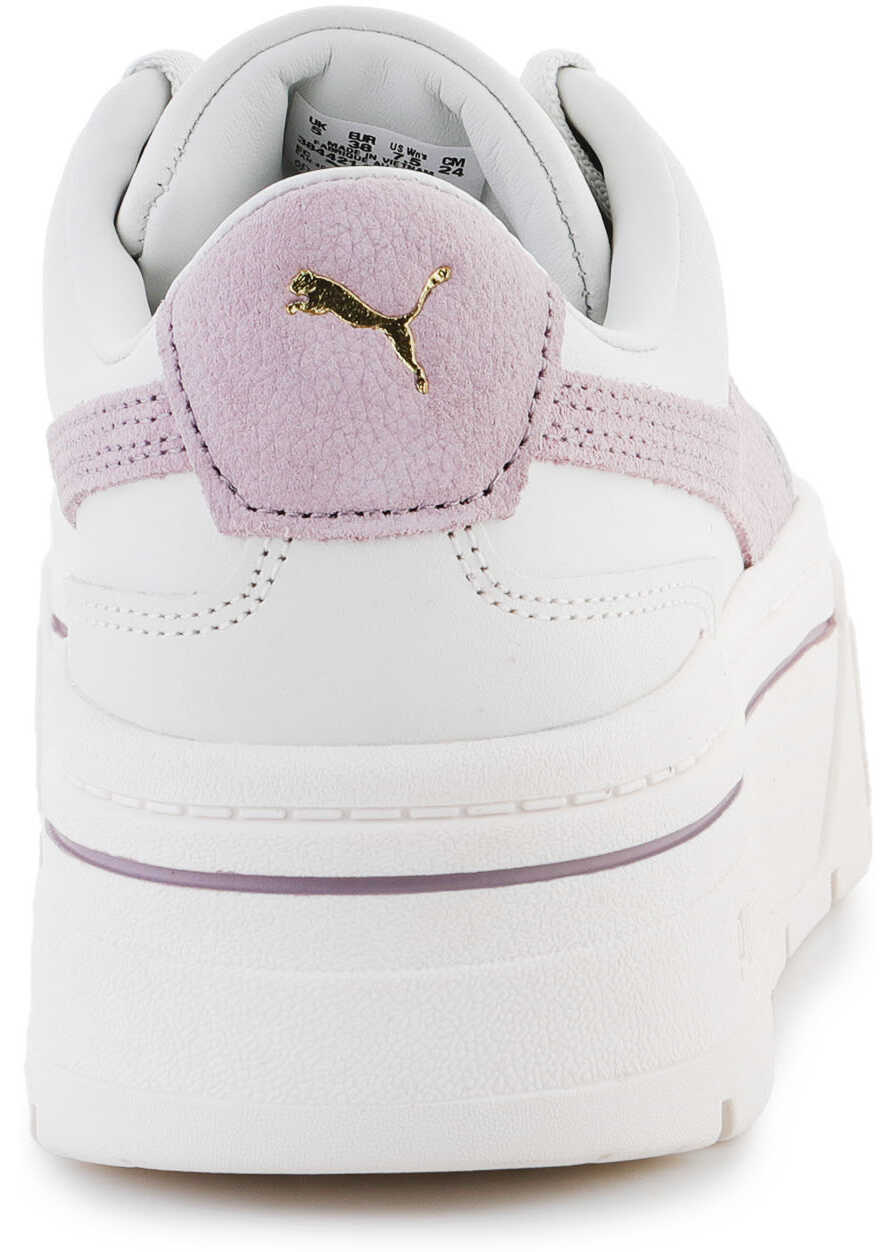 Sneakers PUMA Mayze Stack Premium Whisper White Lilac White Femei (BM 12641330) 5