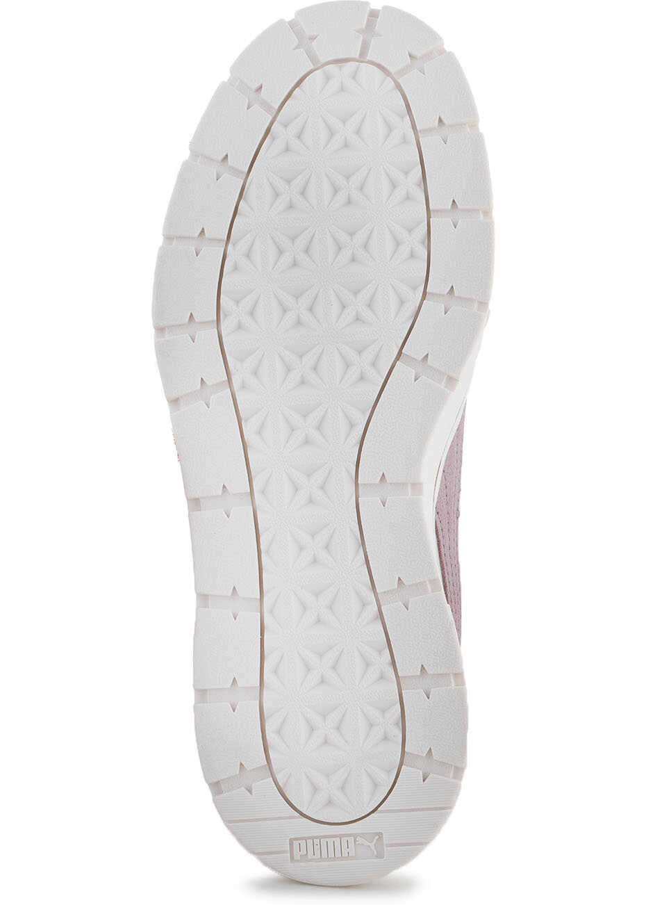 Sneakers PUMA Mayze Stack Premium Whisper White Lilac White Femei (BM 12641330) 7