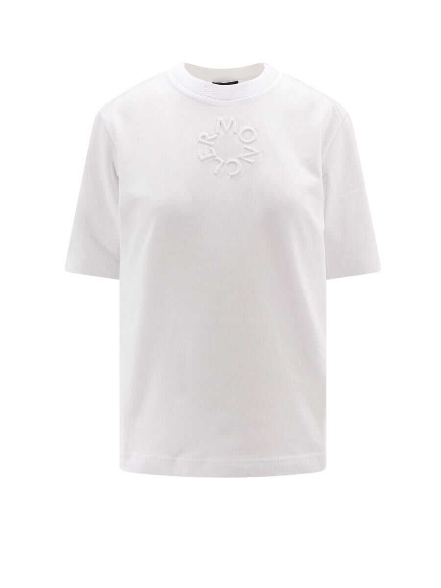 Moncler MONCLER T-SHIRT WHITE