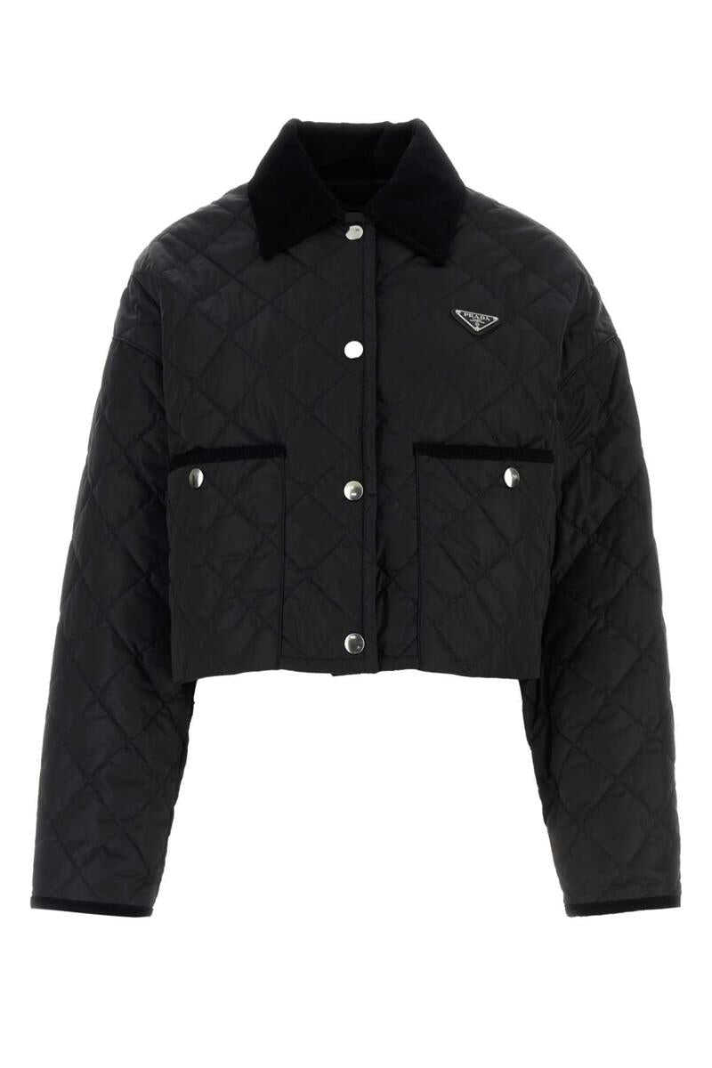 Prada PRADA JACKETS BLACK