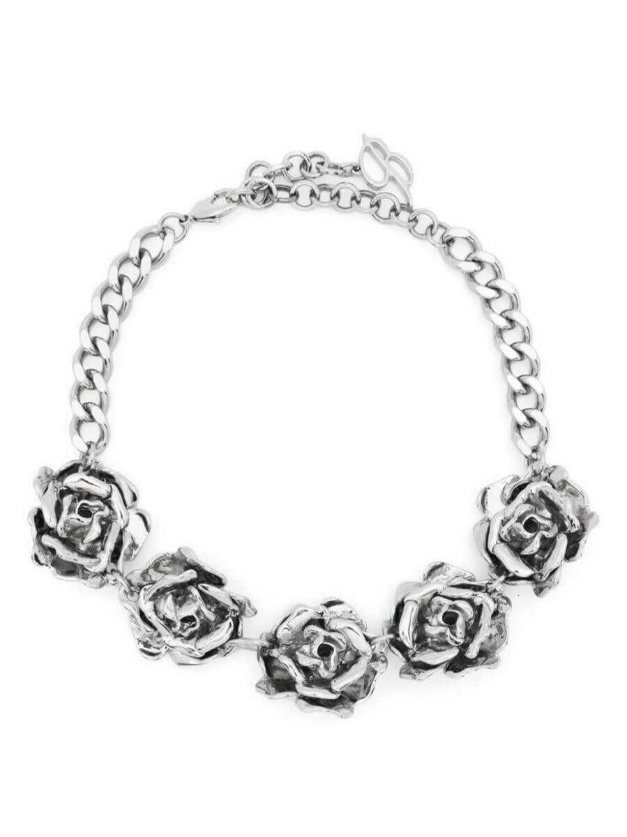 Blumarine BLUMARINE Roses necklace SILVER