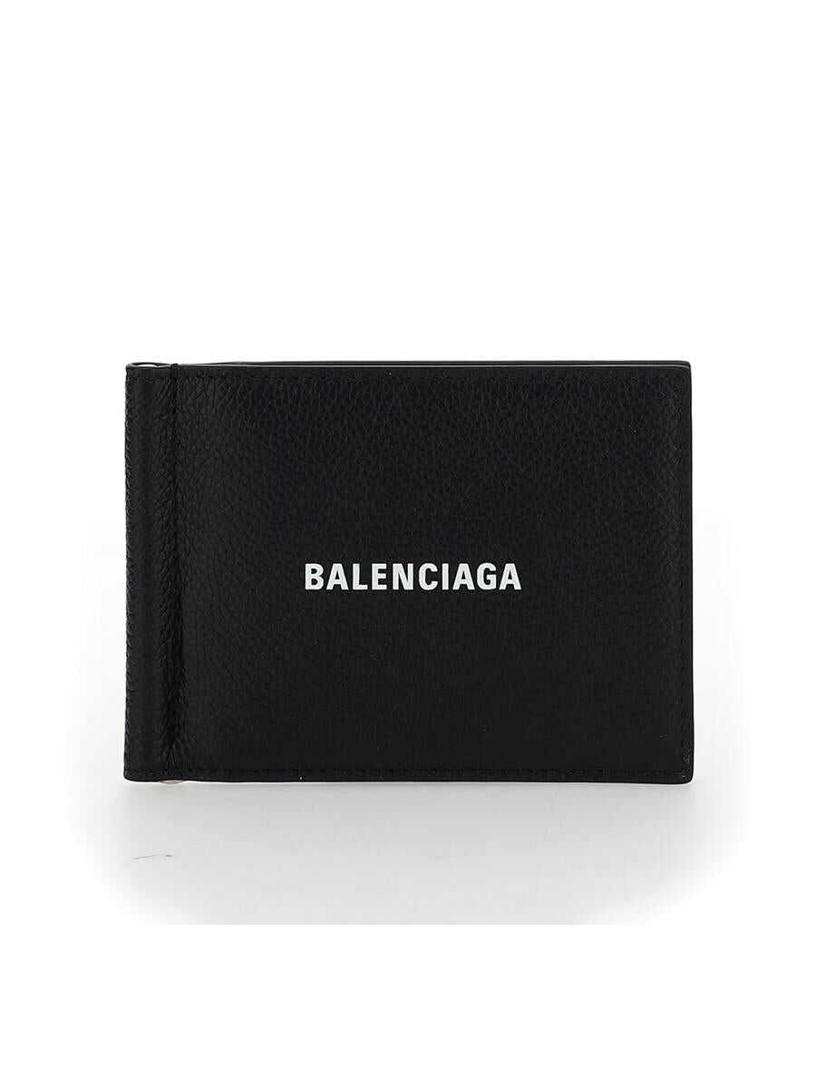 Balenciaga BALENCIAGA WALLETS BLACK/L WHITE