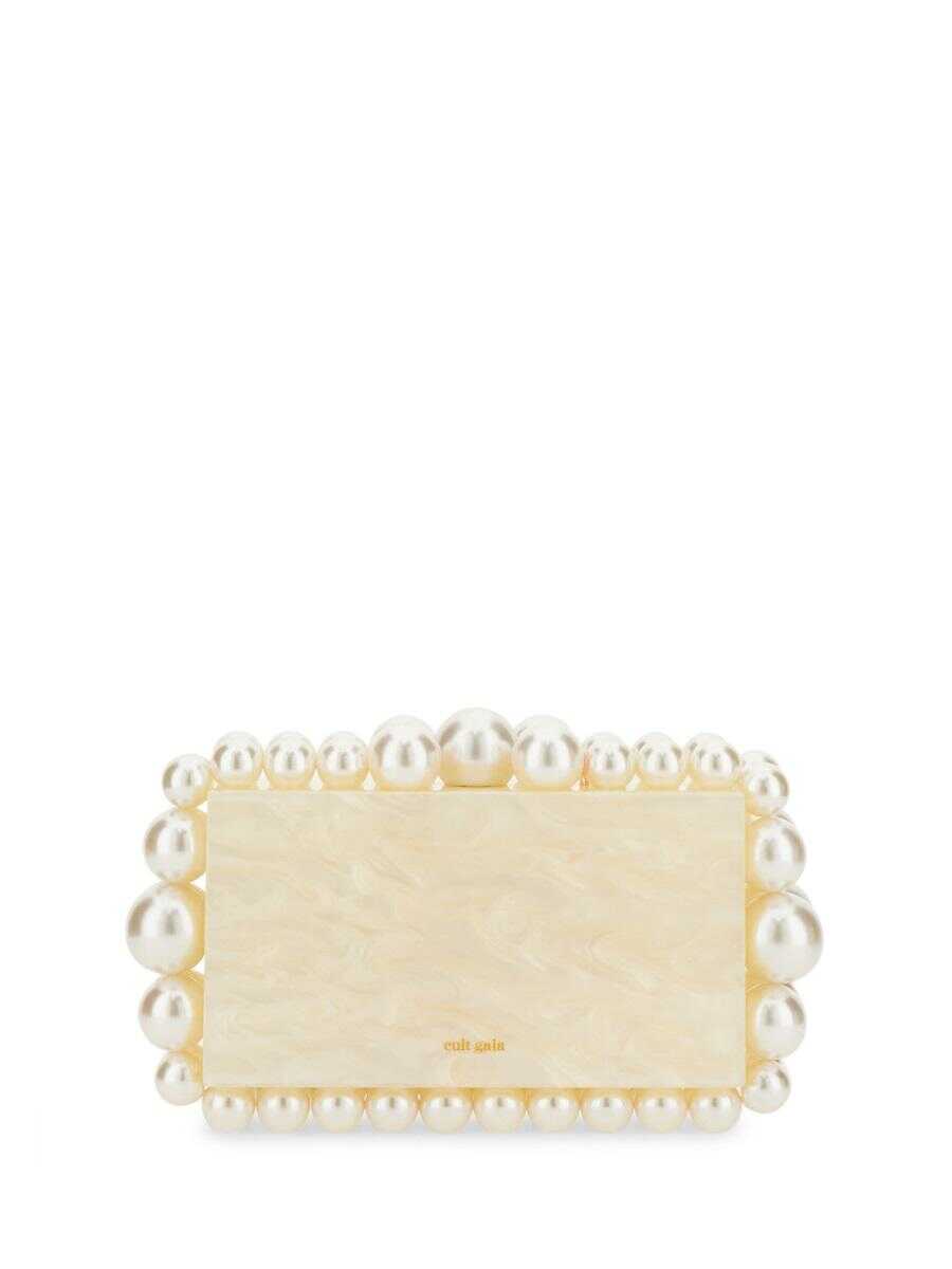 CULT GAIA CULT GAIA CLUTCH EOS IVORY