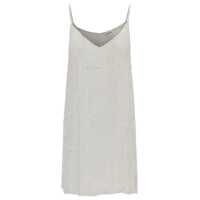 Rochii Mini White Dress With All-Over Paillettes In Viscose Woman Femei