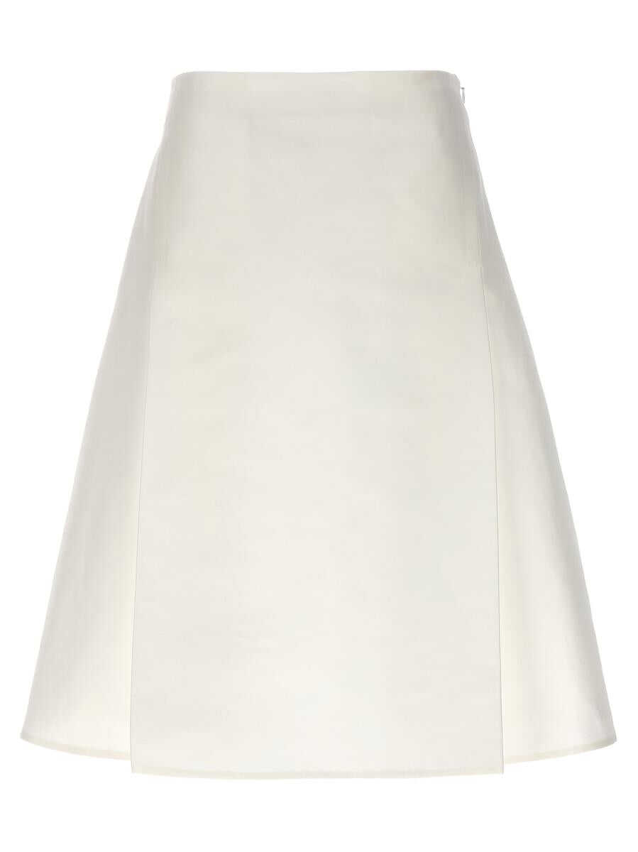 Marni MARNI A-line skirt WHITE