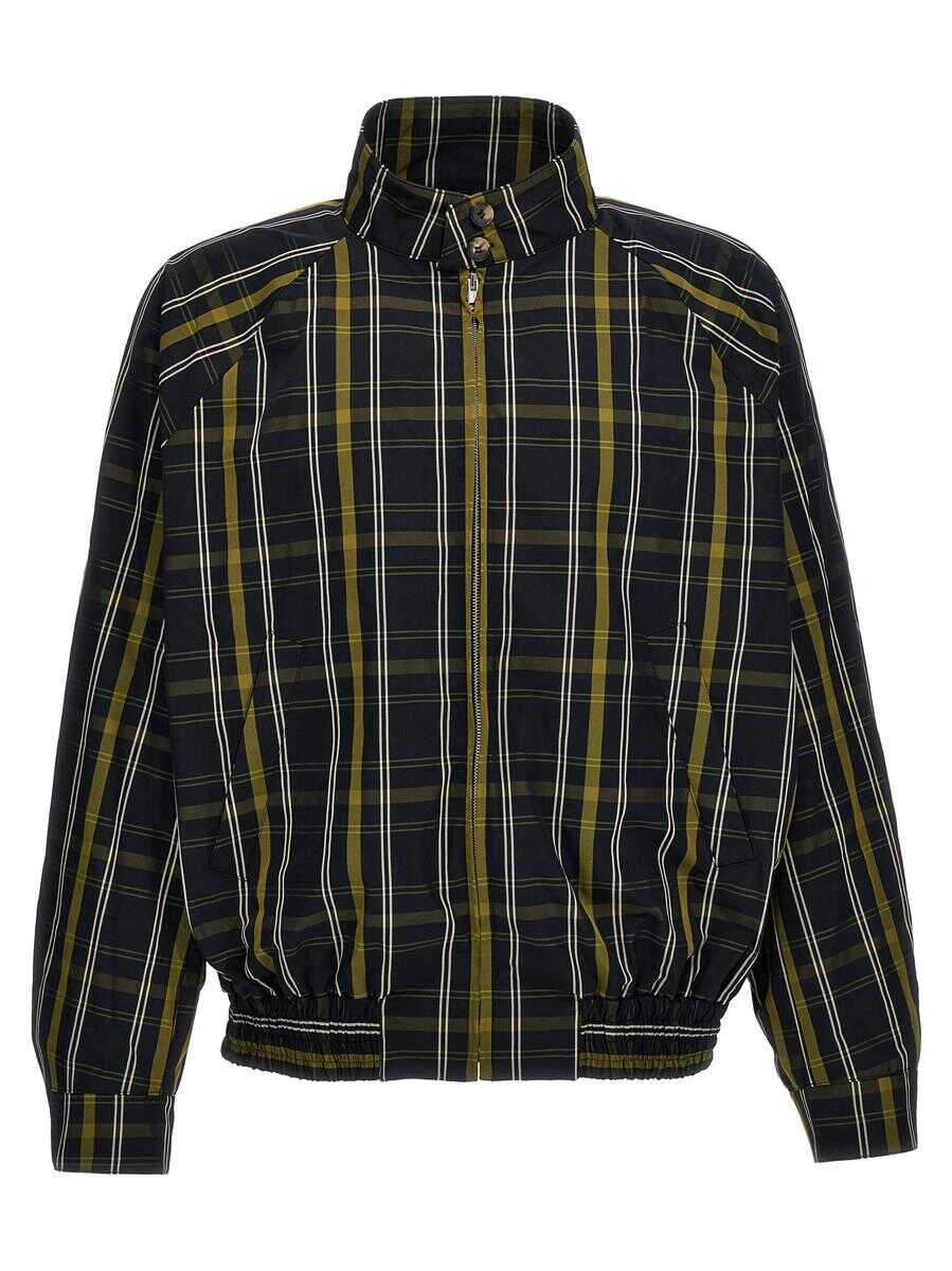 Marni MARNI Check bomber jacket MULTICOLOR