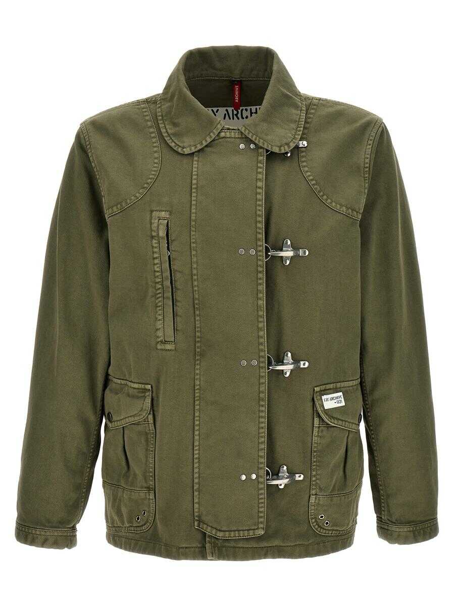 Fay FAY \'4 ganci\' jacket GREEN