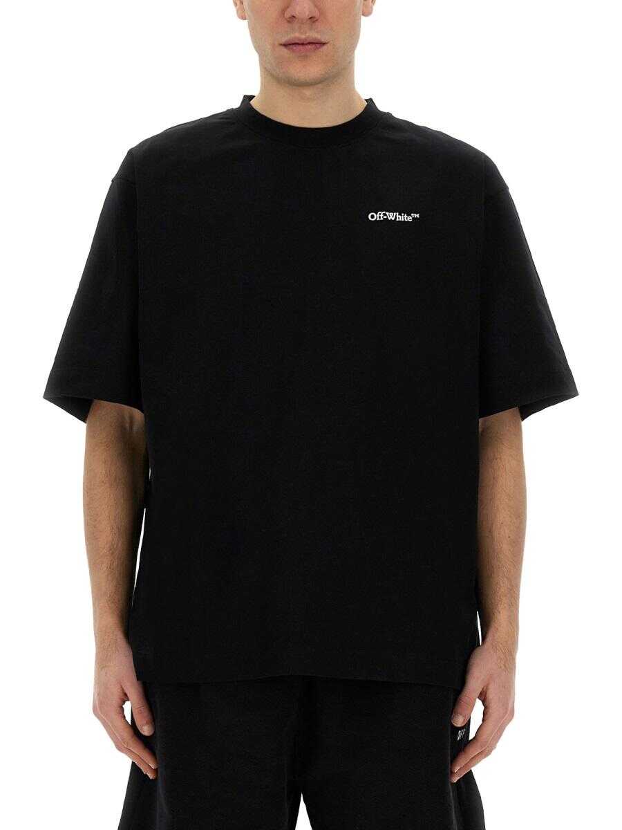 Off-White OFF-WHITE T-SHIRT WITH LOGO BLACK