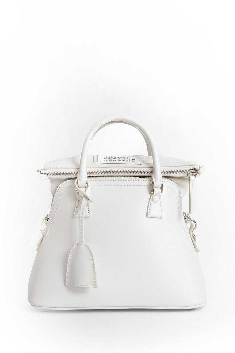 Maison Margiela MAISON MARGIELA TOP HANDLE BAGS WHITE