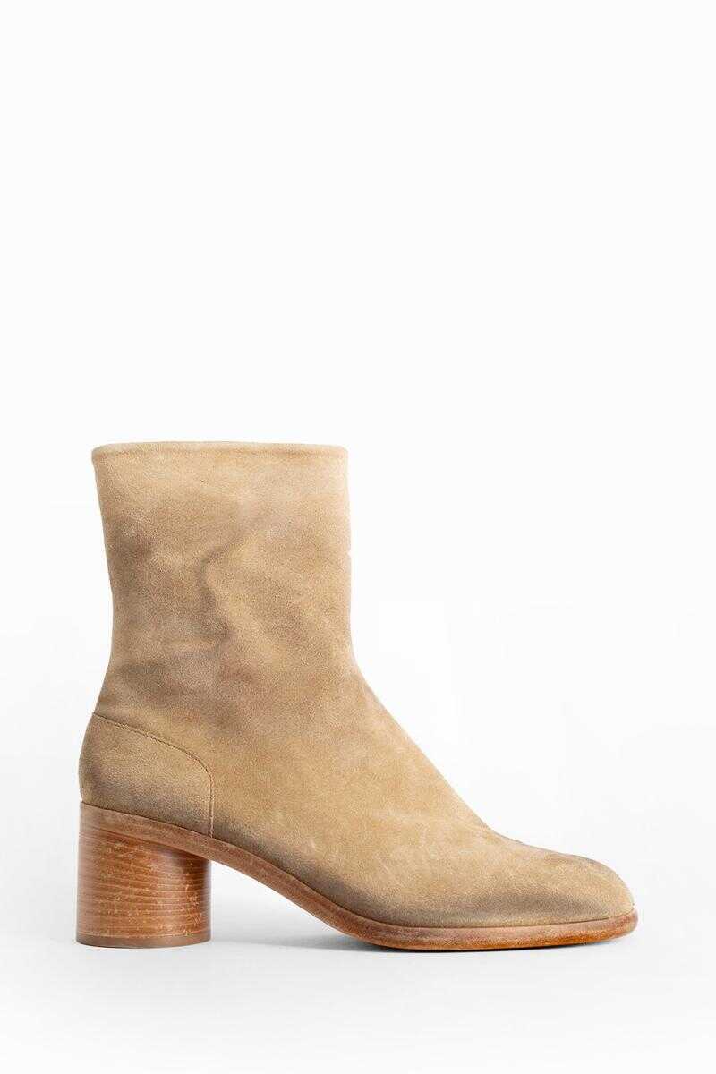 Maison Margiela MAISON MARGIELA BOOTS BEIGE