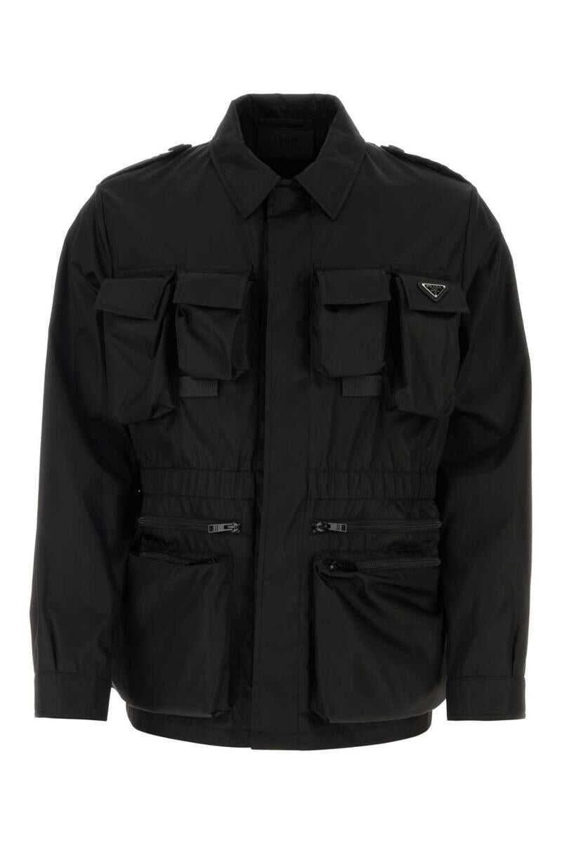 Prada PRADA JACKETS BLACK