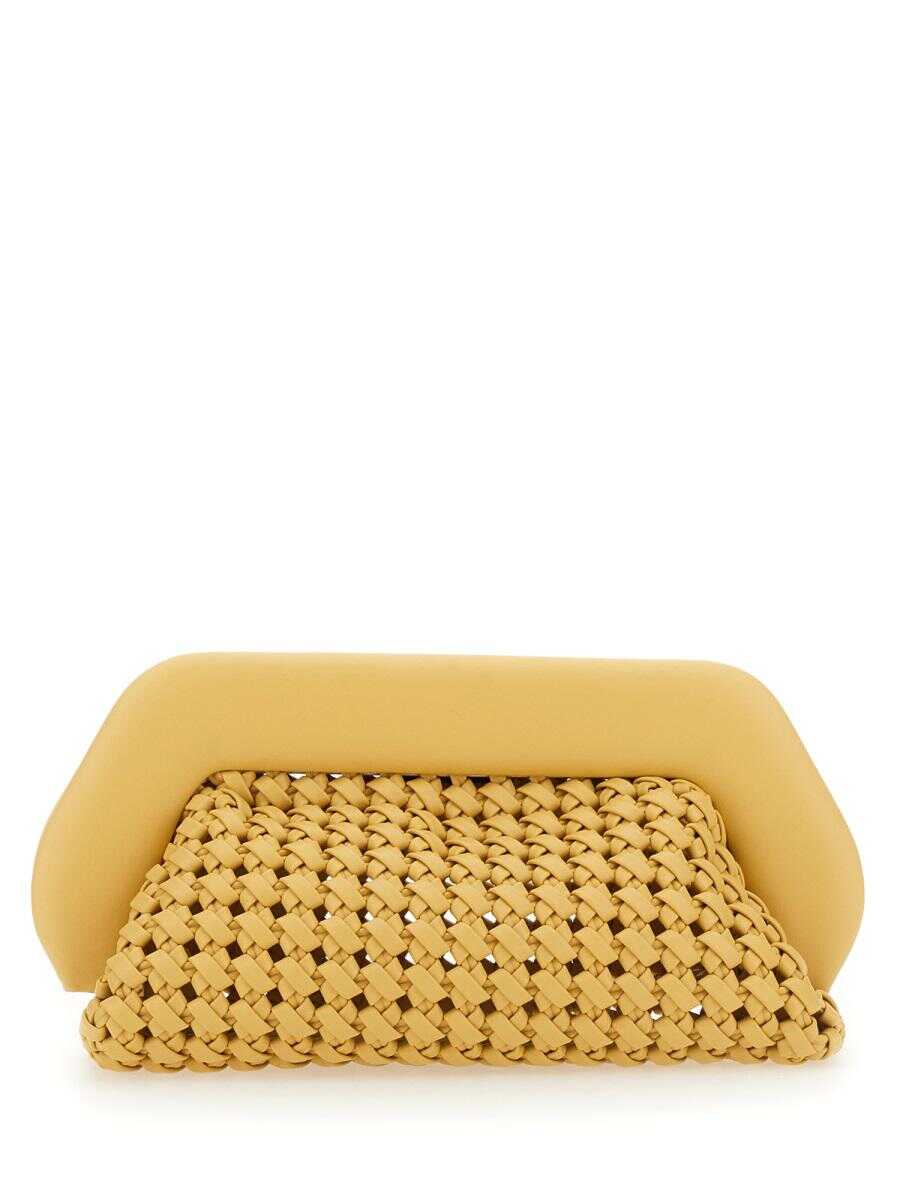 THEMOIRè THEMOIRÈ "BIOS KNOTS" CLUTCH BEIGE