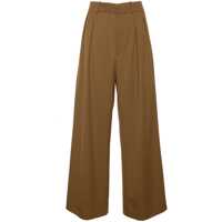 Pantaloni casual Wardrobe.Nyc Low-Rise Wool Trousers Femei