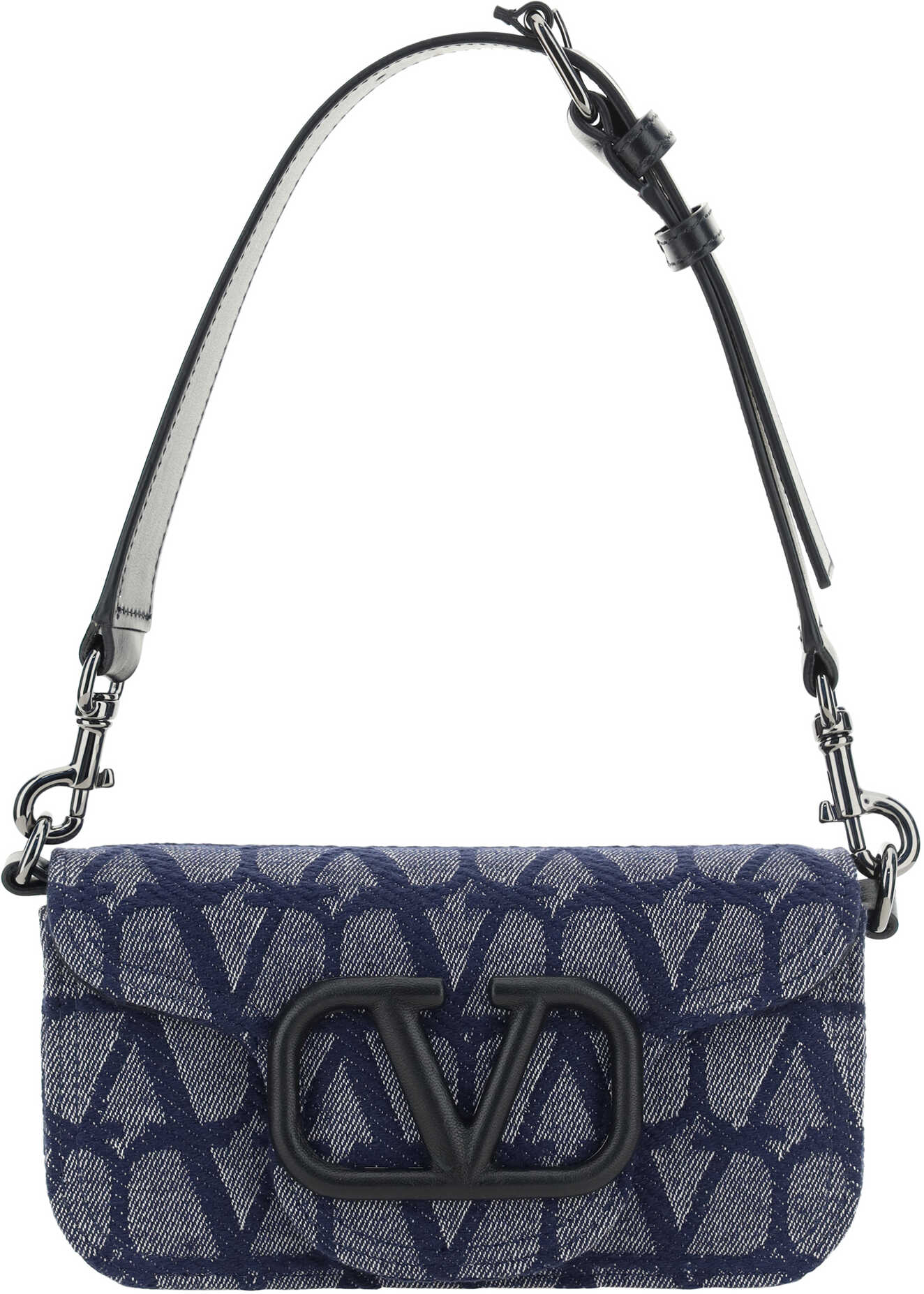 Valentino Garavani Valentino Garavani Toile Iconographe Handbag MELANGE-DENIM/NERO