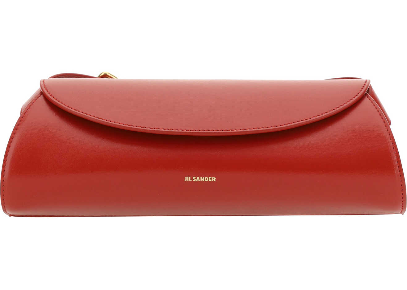 Jil Sander Cannolo Handbag CRANBERRY