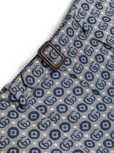 Pantaloni scurti Gucci Bermuda GG Blue Fete (BM 12652742) 3