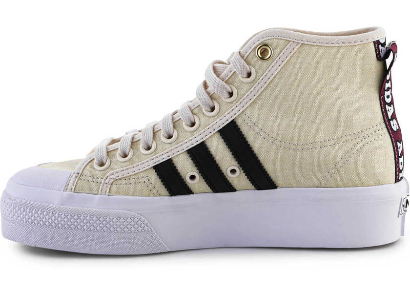 Sneakers adidas Originals Adidas Nizza Platform Mid W Beige Femei (BM 12653030) 4