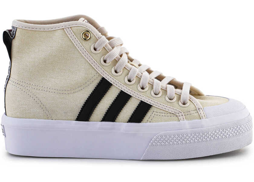 Sneakers adidas Originals Adidas Nizza Platform Mid W Beige Femei (BM 12653030) 6