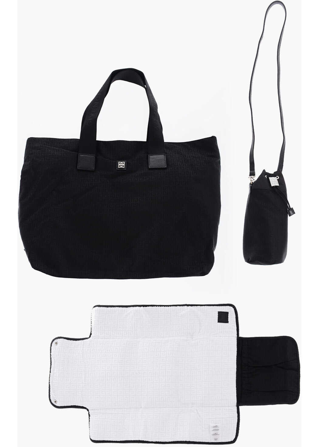 Givenchy Logoed Tote Changing Bag Black