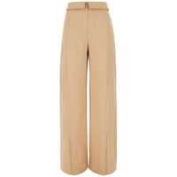 Pantaloni casual Alberta Ferretti Enver Pants In Viscose Satin Femei