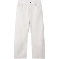 Blugi Stella McCartney White And Ecru Cotton Blend Jeans Femei