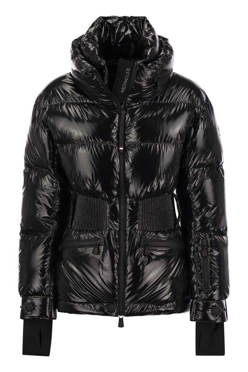 Moncler Grenoble MONCLER GRENOBLE ROCHERS - Hooded Down Jacket BLACK