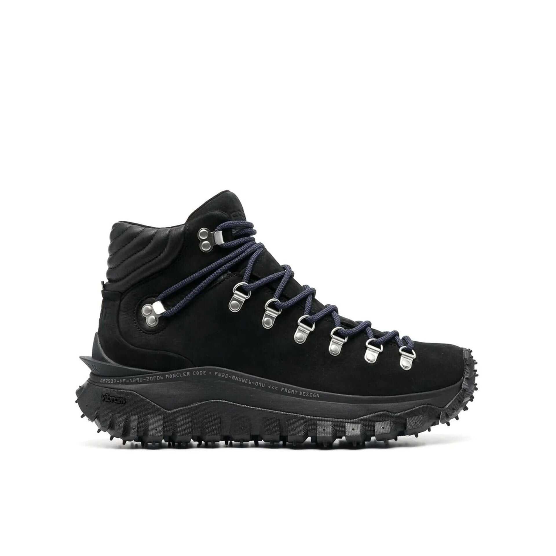 Moncler Moncler Trailgrip High-Top Boots Black
