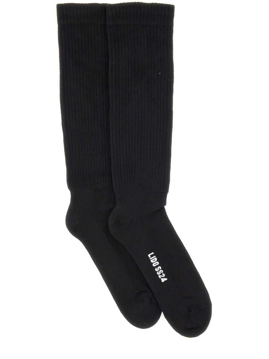 Rick Owens RICK OWENS KNITTED SOCKS BLACK