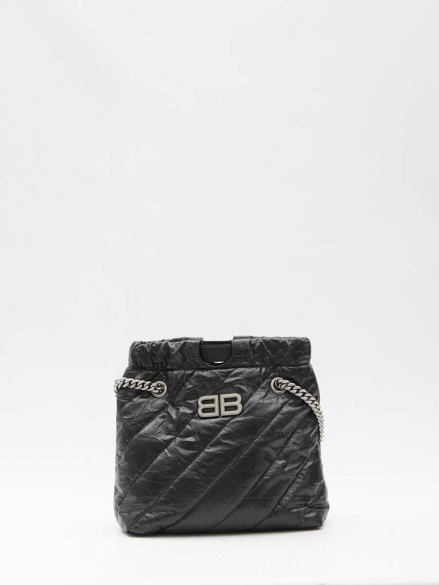 Balenciaga Small Crush Tote bag BLACK