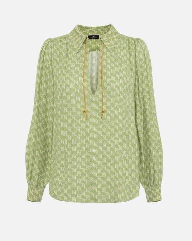 Elisabetta Franchi Elisabetta Franchi Shirts PISTACCHIO/BURRO