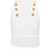 Balmain Balmain 'Fringed Tweed' Skirt WHITE