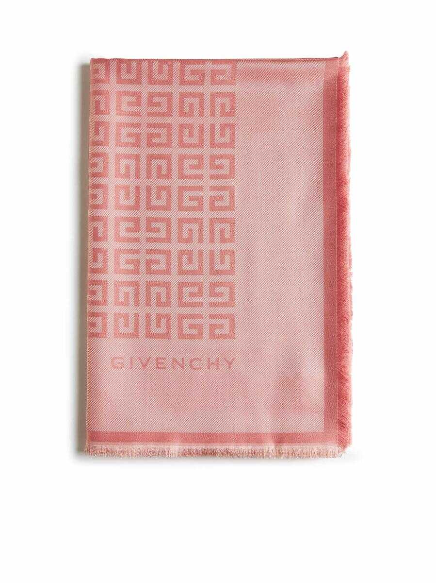 Givenchy GIVENCHY SILK Scarfs CORAL