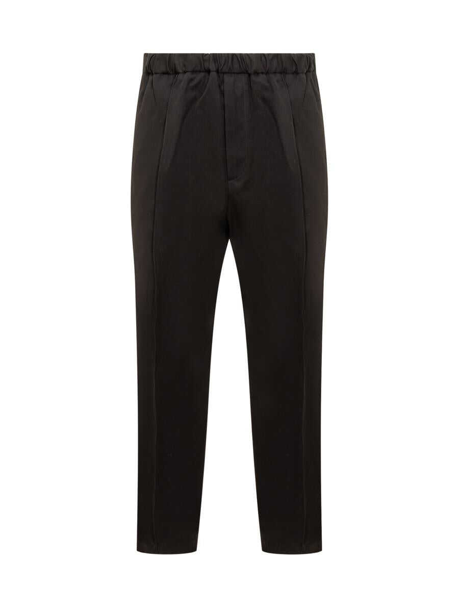 Jil Sander JIL SANDER TROUSER D 09 AW 20 BLACK