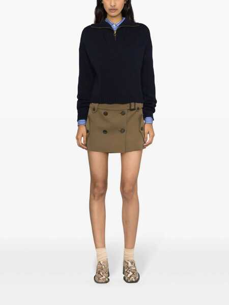 Fuste scurte Miu Miu Miu Miu Skirts BROWN Femei (BM 12673175) 2