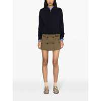 Fuste Miu Miu Dama - Fuste scurte Miu Miu Miu Miu Skirts BROWN Femei (BM 12673175) - B-mall.ro