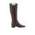 Valentino Garavani Valentino Garavani Leather Logo Boots Brown