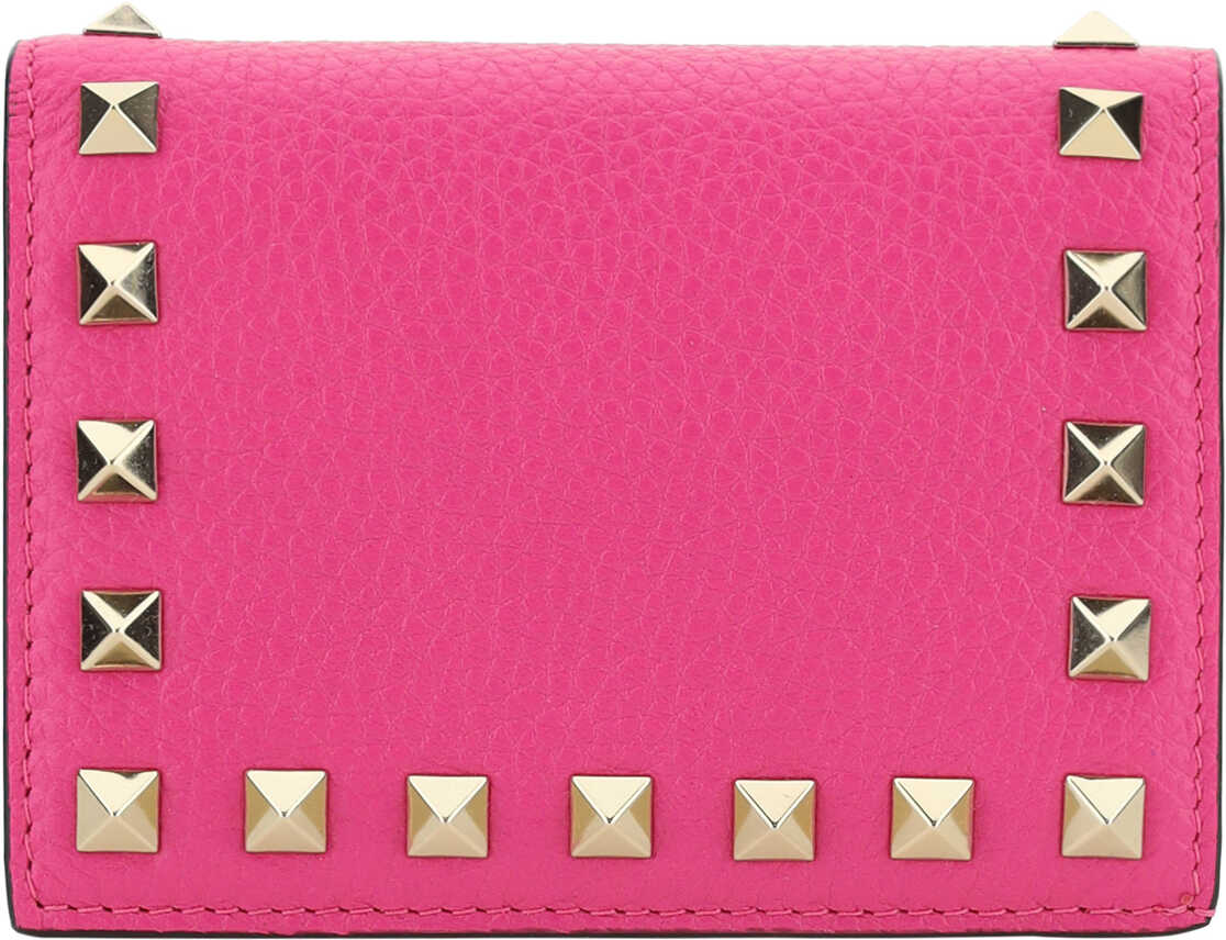 Valentino Garavani Valentino Garavani Rockstud Wallet PINK PP