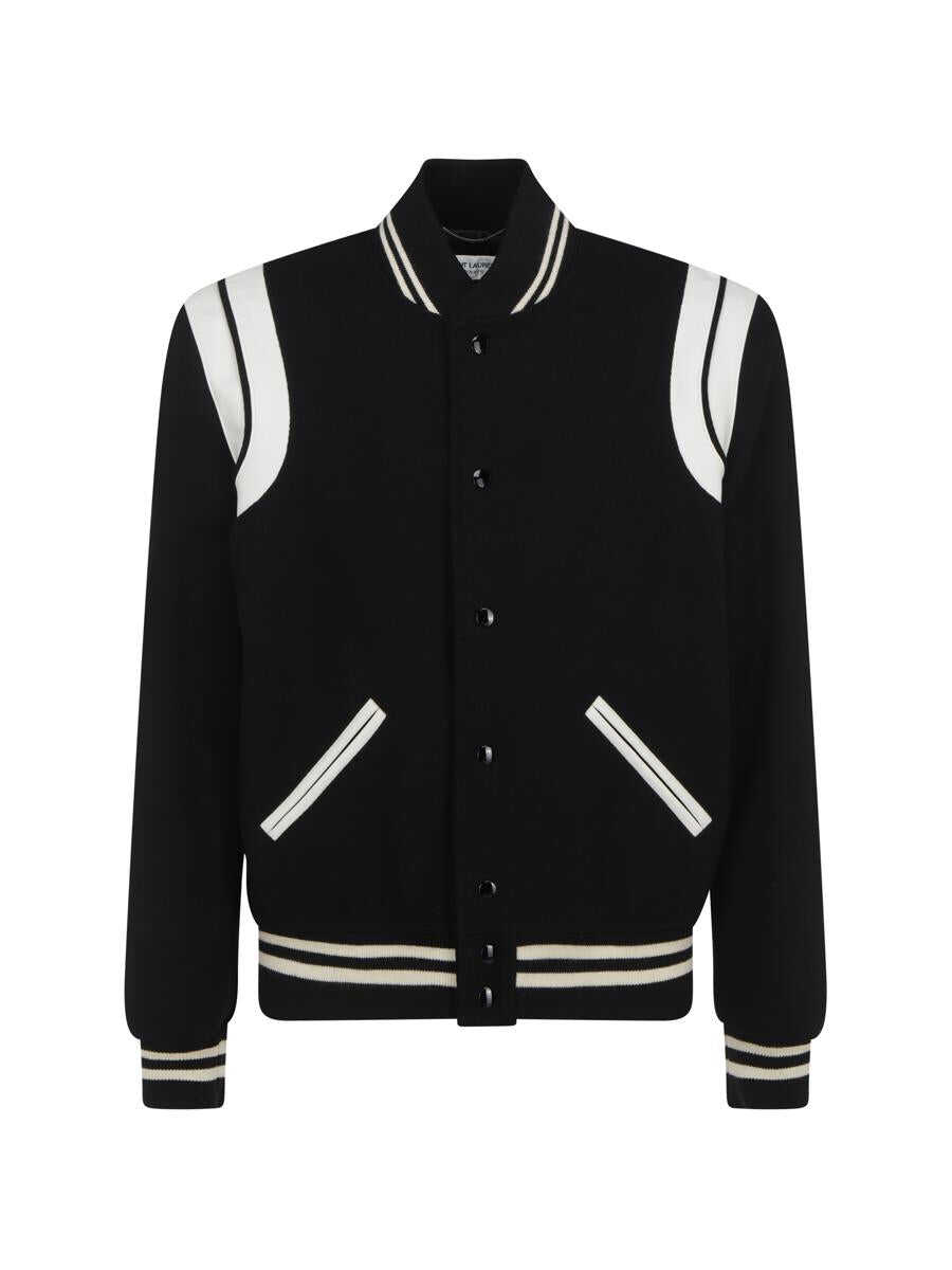 Saint Laurent SAINT LAURENT JACKETS NOIR BLACK