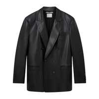 Sacouri Stella McCartney Vegan Leather Blazer Femei