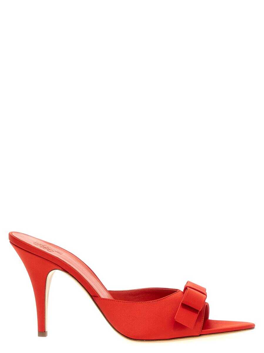 GIA BORGHINI GIA BORGHINI \'Honorine\' mules RED