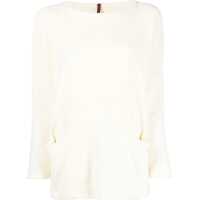 Pulovere Daniela Gregis Cotton Boat Neck Sweater Femei