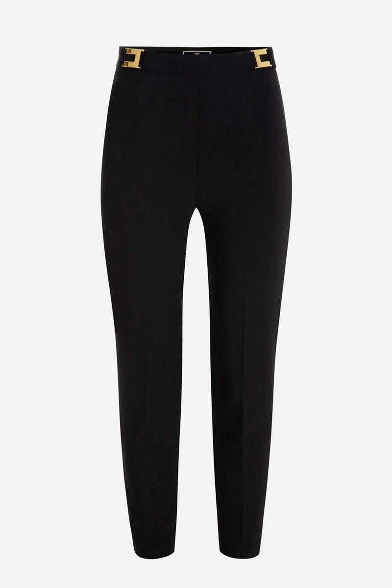 Elisabetta Franchi ELISABETTA FRANCHI Trousers BLACK