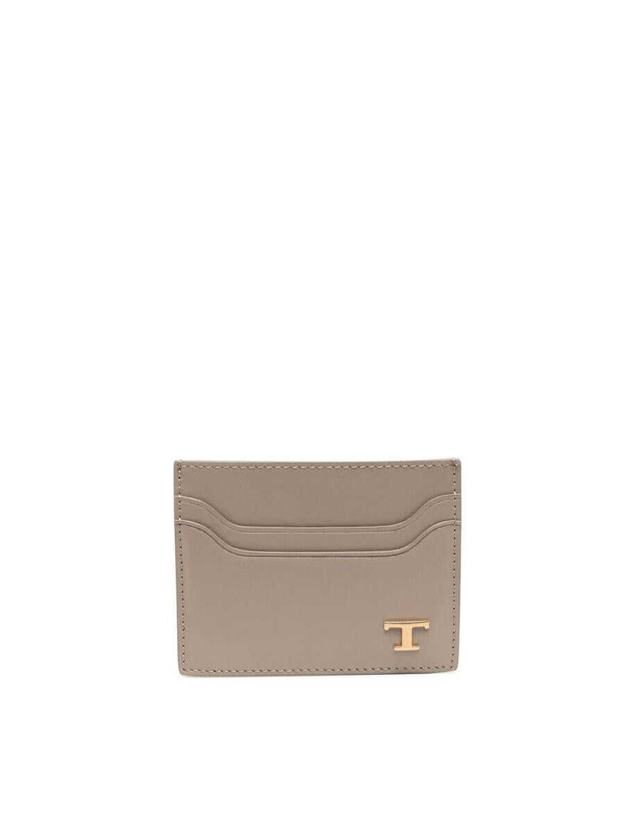 TOD\'S TOD\'S CARD CASE. ACCESSORIES BROWN