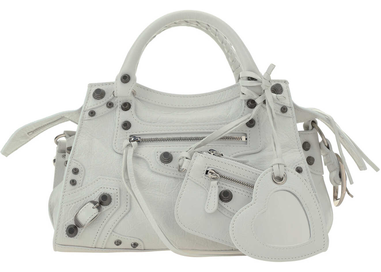 Balenciaga Neo Le Cagole Shoulder Bag OPTIC WHITE