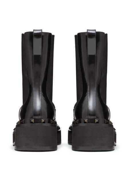 Bocanci Valentino Garavani Valentino Garavani Rockstud M-Way Boots Black Femei (BM 12685526) 3