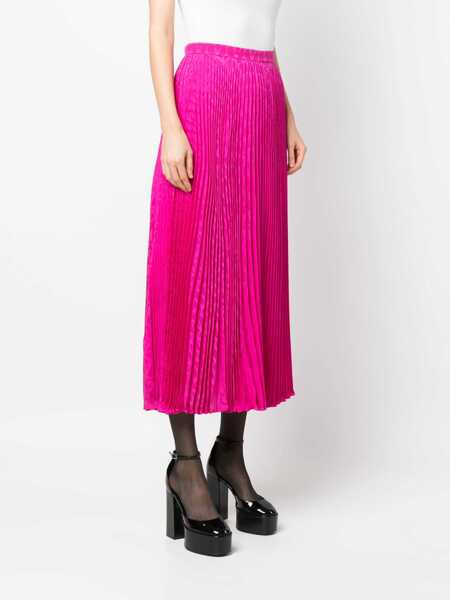 Fuste Valentino Garavani Valentino Garavani Valentino Garavani Toile Iconographe Skirt PURPLE Femei (BM 12725849) 3