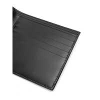 Portofele Saint Laurent pentru Barbati - Portofele Saint Laurent Saint Laurent Logo Leather Wallet Black Barbati (BM 12742337) - B-mall.ro