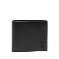 Portofele Saint Laurent Logo Leather Wallet Barbati