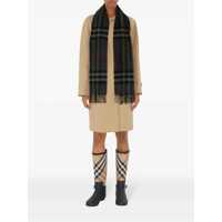 Esarfe Burberry pentru Barbati - Esarfe Burberry Burberry Giant Check Cashmere Scarf GREY Barbati (BM 12764207) - B-mall.ro